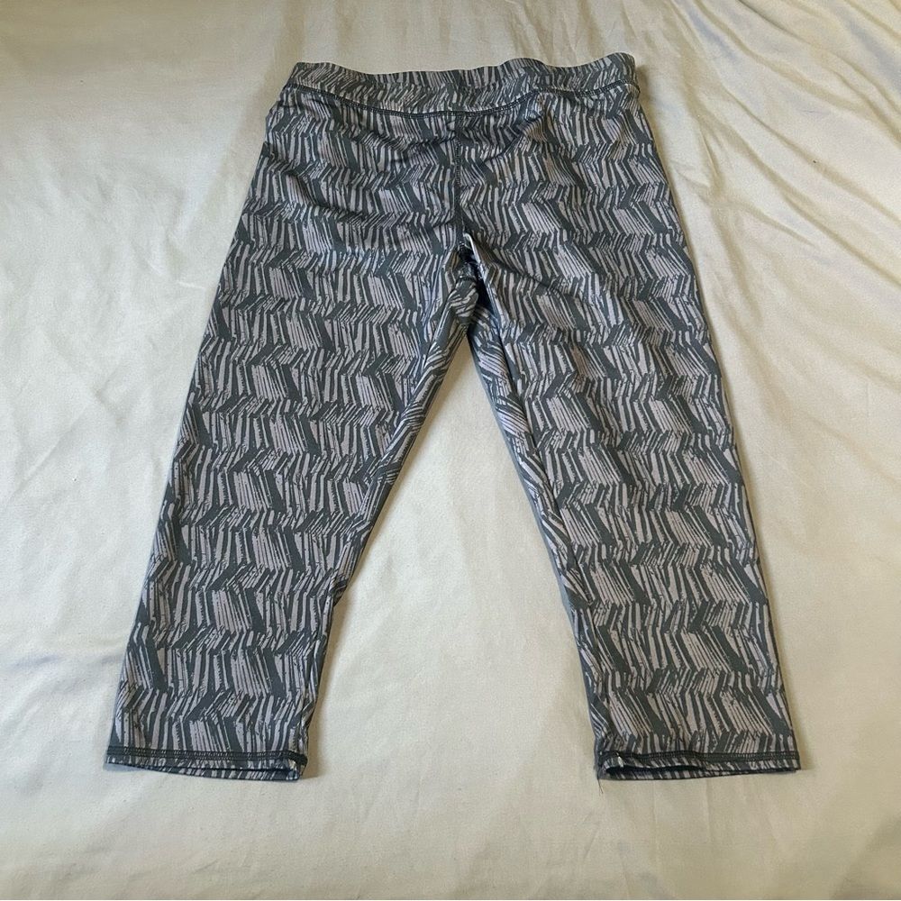 Everlast Women's Grey and Black Leggings